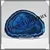 AGATE BLEUE - Tranche Fine - 115x84x6 mm - 112 grammes - Taille 3 - M014 Brésil