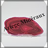 AGATE ROSE - Tranche Fine - 112x54x4 mm - 55 grammes - Taille 3 - M002 Brsil