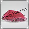 AGATE ROSE - Tranche Fine - 125x60x5 mm - 61 grammes - Taille 3 - M015 Brsil