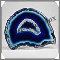 AGATE BLEUE - Tranche Fine 85x120 mm - C001