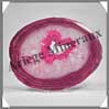 AGATE ROSE - Tranche Fine - 100x130 mm - 158 grammes - Taille 4 - C004 Br�sil