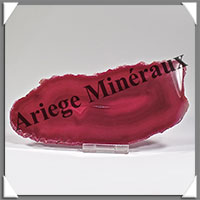 AGATE ROSE - Tranche Fine - 170x68x7 mm - 137 grammes - Taille 4 - M007