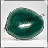 AGATE VERTE - Tranche Fine - 95x110 mm - 97 grammes - Taille 4 - C002 Br�sil