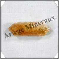 (w:350g)CITRINE - Bipointe 60 mm - C001