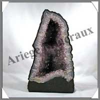 (w:6500g)GEODE - Amethyste - 280x150 mm
