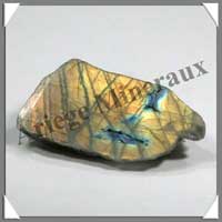 LABRADORITE - 1 Face Polie - [Taille 3] - Plus de 60 gr
