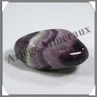 (w:60g)AMETHYSTE BICOLORE - [Taille 2] - 30 mm