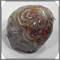 AGATE D'EAU - 138 grammes - 64 mm - A034