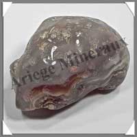 AGATE D'EAU - 79 grammes - 60 mm - A082