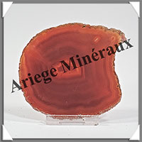 AGATE MARRON - Tranche Fine - 93x77x5 mm - 49 grammes - Taille 3 - M011