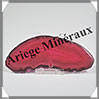 AGATE ROSE - Tranche Fine - 125x60x5 mm - 59 grammes - Taille 3 - M009 Brsil