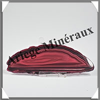 AGATE ROSE - Tranche Fine - 130x46x6 mm - 64 grammes - Taille 3 - M012