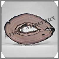 AGATE NOIRE - Tranche Fine - 150x90 mm - 152 grammes - Taille 5 - C002