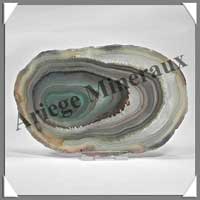 AGATE VERTE - Tranche Fine - 150x95 mm - 164 grammes - Taille 5 - C008