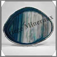 AGATE VERTE - Tranche Fine - 150x120 mm - 154 grammes - Taille 6 - C002