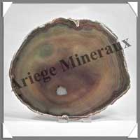 AGATE VERTE - Tranche Fine - 145x125 mm - 194 grammes - Taille 6 - C011