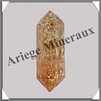 CITRINE (Amthyste Chauffe) - BIPOINTE - 35x10x10 mm - 6,2 grammes - M001