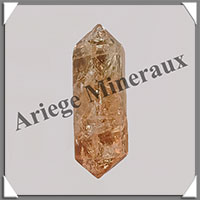 CITRINE (Amthyste Chauffe) - BIPOINTE - 35x10x10 mm - 6,2 grammes - M001