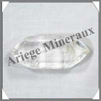 CRISTAL de ROCHE - BIPOINTE - 67 mm - 53 grammes - C004