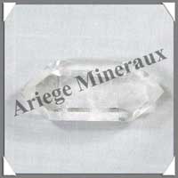 CRISTAL de ROCHE - BIPOINTE - 66 mm - 54 grammes - C008
