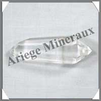 CRISTAL de ROCHE - BIPOINTE - 78 mm - 56 grammes - C009