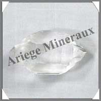 CRISTAL de ROCHE - BIPOINTE - 56 mm - 59 grammes - C014