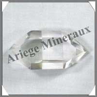 CRISTAL de ROCHE - BIPOINTE - 63 mm - 61 grammes - C019