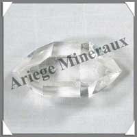 CRISTAL de ROCHE - BIPOINTE - 64 mm - 72 grammes - C021