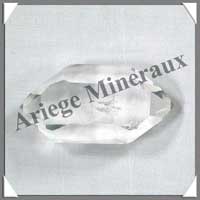 CRISTAL de ROCHE - BIPOINTE - 66 mm - 80 grammes - C026