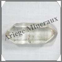 CRISTAL de ROCHE - BIPOINTE - 78 mm - 79 grammes - C027