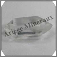 CRISTAL de ROCHE - BIPOINTE - 57 mm - 42 grammes - C032