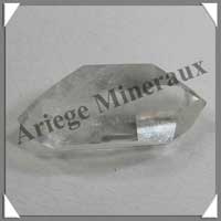 CRISTAL de ROCHE - BIPOINTE - 60 mm - 54 grammes - C033