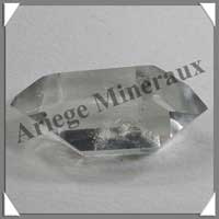 CRISTAL de ROCHE - BIPOINTE - 60 mm - 51 grammes - C034