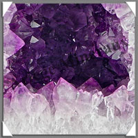 AMETHYSTE - Gode - 230x165x97 mm - 4 600 grammes - C020