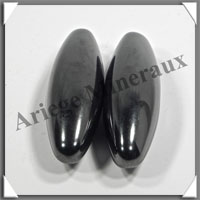 POWER MAGNET (en Paire) - HEMATITE en Ovodes de 60x20 mm (M-MAGNET2)