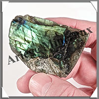 LABRADORITE (Extra) - 1 Face Polie - [Taille 2] - 50  100 grammes