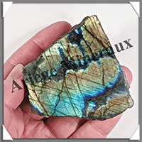 LABRADORITE (Extra) - 1 Face Polie - [Taille 3] - Plus de 100 grammes