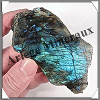 LABRADORITE (Extra) - 1 Face Polie - [Taille 3] - Plus de 100 grammes
