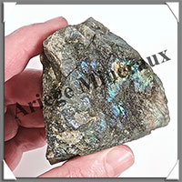LABRADORITE (Extra) - 1 Face Polie - [Taille 3] - Plus de 100 grammes