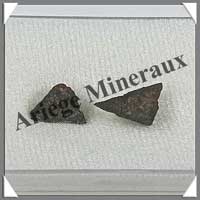 Mtorite de GIBEON - 2 grammes - 2 Fragments de 8 mm - M024