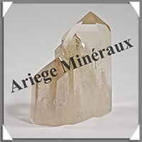 CITRINE (Naturelle) - Pointe Repolie - 172 grammes - 71x60x31 mm - R204