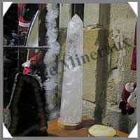 CRISTAL de ROCHE GEANT - Pointe - 520x110x65 mm - 5 460 grammes - C005