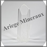 CRISTAL de ROCHE - Pointe - 110x40x30 mm - 225 grammes - Y001