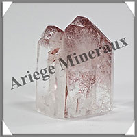 QUARTZ AMETHYSE - BLOC de 3 Pointes - 50x40x25 mm - 74 grammes - Y002