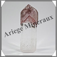 QUARTZ AMETHYSE - POINTE SCEPTRE et Fantme - 90x35x20 mm - 102 grammes - Y004