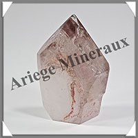 QUARTZ AMETHYSE - POINTE - 75x36x30 mm - 153 grammes - Y005