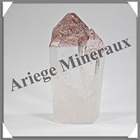 QUARTZ AMETHYSE - BLOC de 2 Pointes - 105x55x25 mm - 272 grammes - Y008