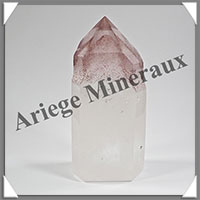 QUARTZ AMETHYSE - POINTE avec Fantme - 115x50x35 mm - 378 grammes - Y009