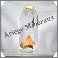 QUARTZ  INCLUSIONS - Pointe - 120x50x40 mm - 460 grammes - E001