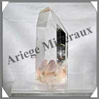 QUARTZ  INCLUSIONS - Pointe - 120x50x40 mm - 460 grammes - E001